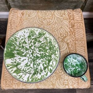 Granitewear plate and cup two piece set